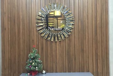 Khẳng định cá tính với gương trang trí phòng khách hiện đại.