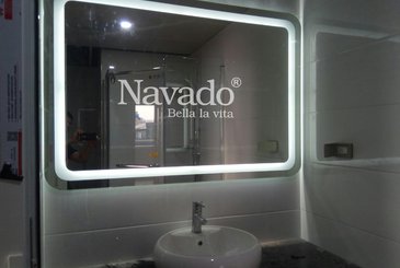 BỪNG SÁNG KHÔNG GIAN HIỆN ĐẠI VỚI GƯƠNG ĐÈN LED NỘI THẤT