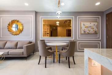 BỐ TRÍ GƯƠNG PHÒNG KHÁCH ẤN TƯỢNG VÀ TĂNG CHIỀU SÂU HIỆU QUẢ