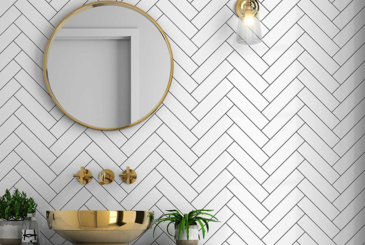 TIPS DECOR PHÒNG TẮM VỚI GƯƠNG KHUNG INOX MẠ PVD