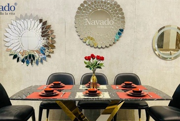 23 CÁCH BỐ TRÍ PHÒNG ĂN ĐẸP CHỈ VỚI GƯƠNG PHÒNG ĂN NGHỆ THUẬT