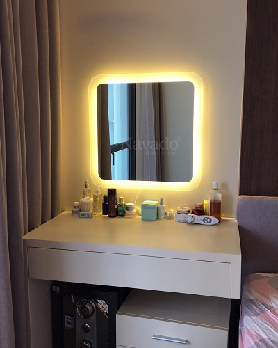 Gương đèn led bàn trang điểm Navado - Gương phòng tắm Đà Nẵng