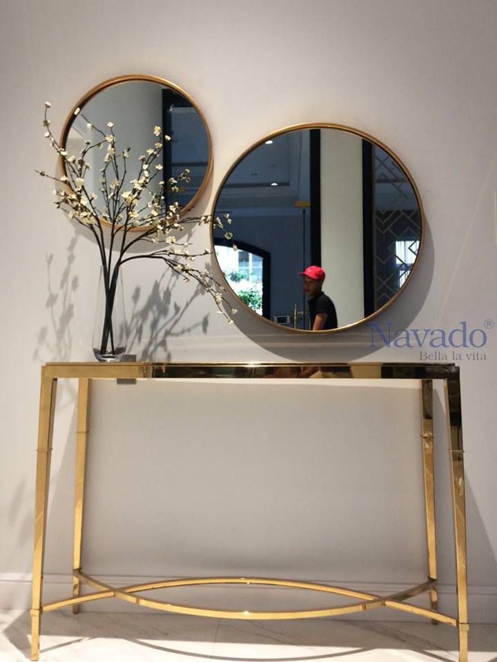 Gương tròn decor trang trí Oras Navado - Gương phòng tắm Đà Nẵng