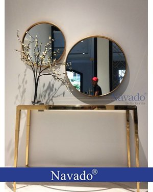 Gương tròn decor trang trí Oras Navado