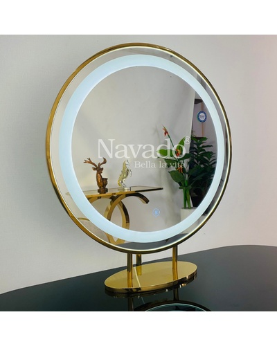 Gương trang điểm luxury đèn led Chadra Navado