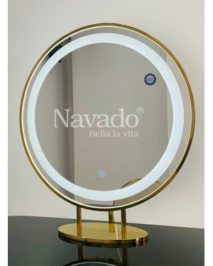 Gương trang điểm luxury đèn led Chadra Navado