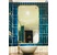 Gương phòng tắm đèn led khung inox mạ vàng bo góc pvd Navado
