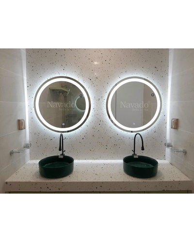 Gương soi đèn led nhà tắm cao cấp Đà Nẵng
