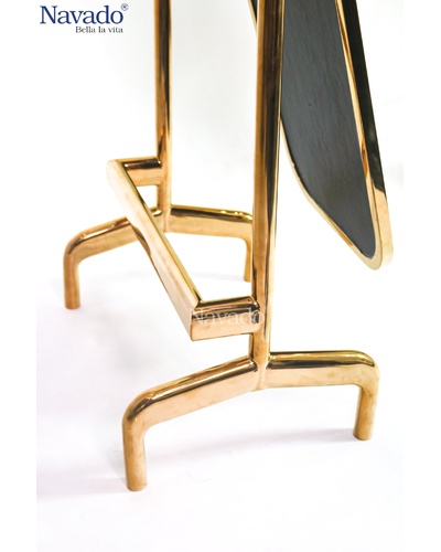 Gương soi toàn thân di động mạ vàng luxury hiện đại Arthur Navado Bình Thuận