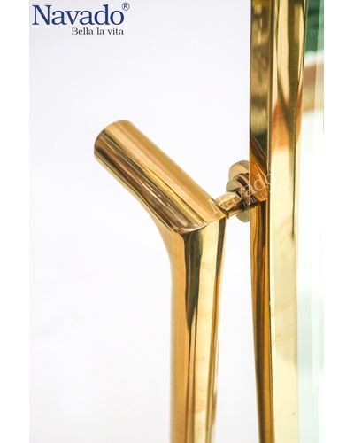 Gương soi toàn thân di động mạ vàng luxury hiện đại Arthur Navado Bình Thuận