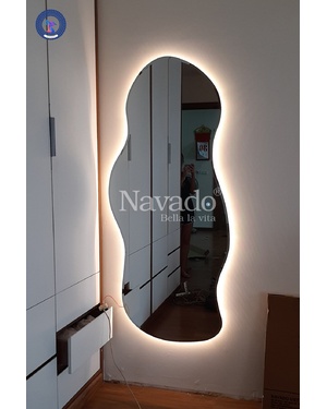 Gương toàn thân decor đèn led Navado