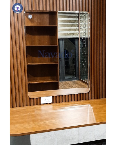 Gương trang điểm hình chữ nhật mài cạnh Navado NAV102A