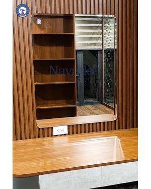 Gương trang điểm hình chữ nhật mài cạnh Navado NAV102A