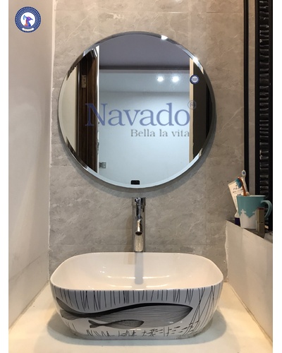 Gương trơn phòng tắm NAV108C Navado