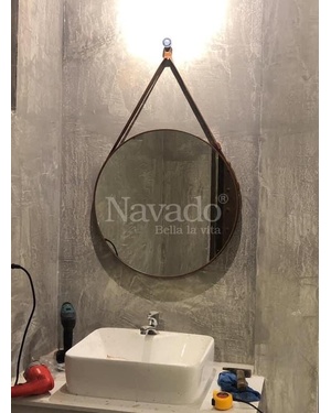 Gương phòng tắm dây da NAV909C Navado