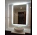 Gương phòng tắm đèn led chữ nhật vuông góc NAV1013 Navado