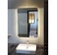 Gương phòng tắm đèn led chữ nhật bo góc Navado NAV1015