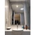 Gương phòng tắm hình chữ nhật viền inox đen Navado NAV604