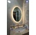Gương phòng tắm đèn led elip Navado NAV1018