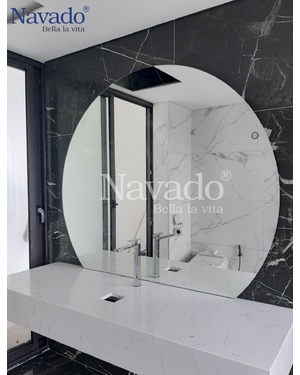 Thiết kế gương phong tắm theo yêu cầu Navado