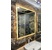 Gương phòng tắm đèn khung inox mạ pvd Navado
