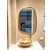 Gương phòng tắm hình viên đá khung inox mạ pvd Navado