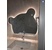 Gương decor phòng tắm hình con gấu Navado