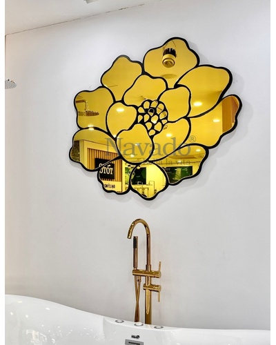 Gương trang tí phòng tắm hoa hồng Dubai Navado