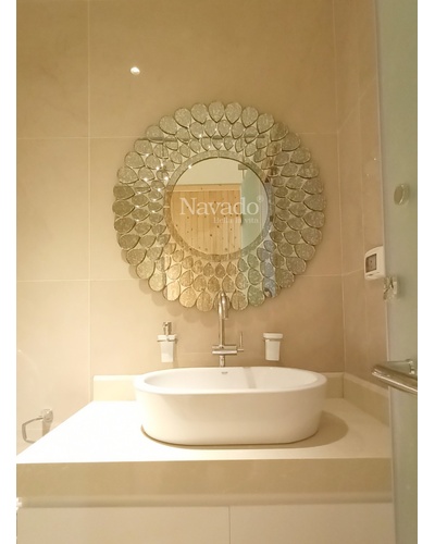 Gương phòng tắm nghệ thuật Peacock Navado
