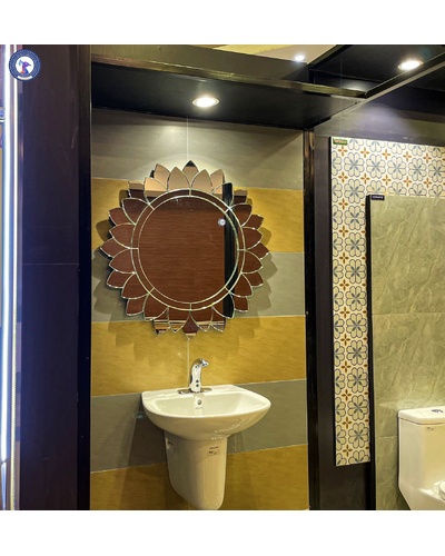 Gương phòng tắm nghệ thuật Sunflower Navado