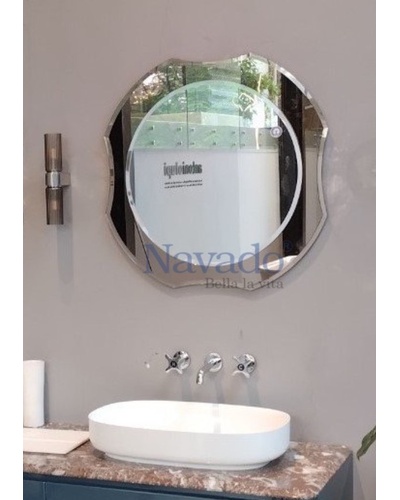 Thiết kế gương decor phòng tắm nghệ thuật Navado