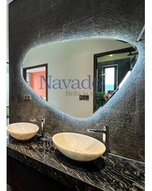 Thiết kế gương phòng tắm theo yêu cầu Navado