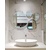 Gương phòng tắm decor đá cuội Navado