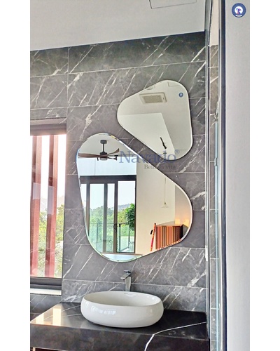 Thiết kế gương phòng tắm decor Navado