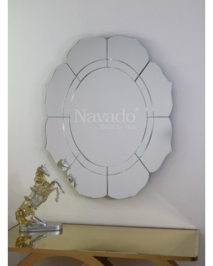 Gương trang trí nghệ thuật Lotus Navado