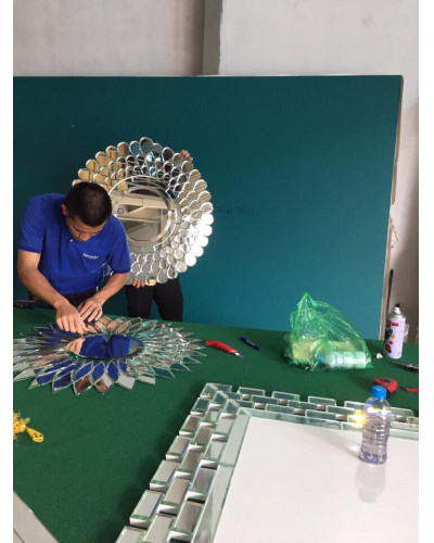 Gương phòng tắm nghệ thuật Kadupul sliver NAV 2001-NT