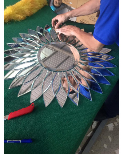 Gương phòng tắm nghệ thuật Kadupul sliver NAV 2001-NT