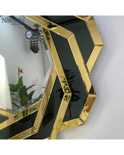 Gương trang điểm sang trọng Spider gold NAV 2004-NT