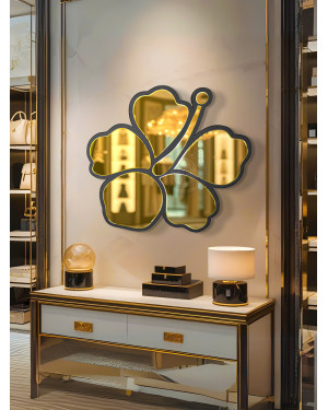 Gương trang trí nhà tắm hoa dâm bụt NAV 2146-NT