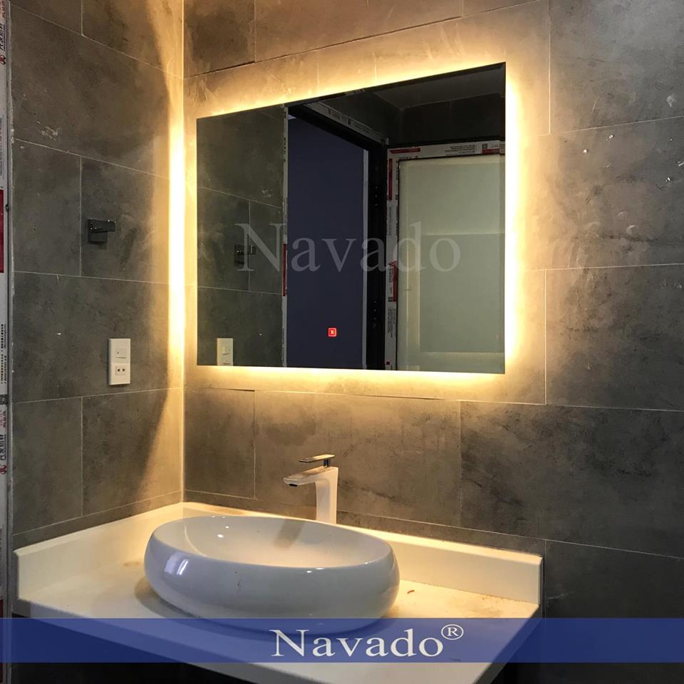 Gương phòng tắm đèn LED tại Navado Đà Nẵng